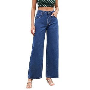 KOTTY Womens Cotton Lycra Blend Relaxed Fit