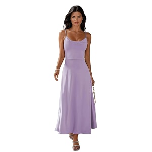 KOTTY Womens Fit And Flare Maxi Elegant