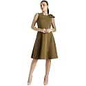 KOTTY Women39s Fit And Flare Knee Length