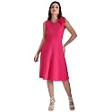KOTTY Women39s Fit And Flare Knee Length