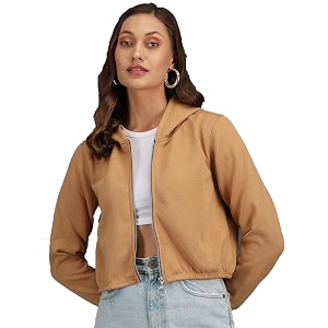 KOTTY Womens Fleece Hooded Neck Sweatshirt