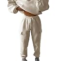 KOTTY Women39s Fleece Tracksuit Set with HoodieSoft