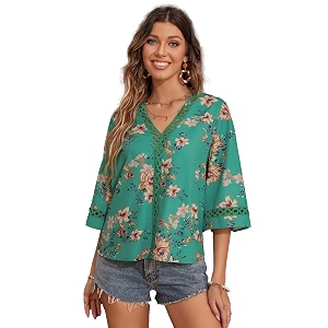 kotty women39s summer top with comfortable regular fit