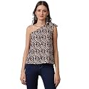 KOTTY Women's Printed Relaxed Fit Fashion Vest