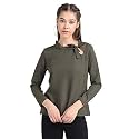 KOTTY Women's Solid Regular Fit TOP