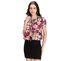 KOTTY Women's Floral Regular Fit Fashion Vest