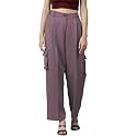 KOTTY Women39s High Rise Cotton Blend Relaxed