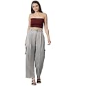 KOTTY Women39s High Rise Cotton Blend Relaxed