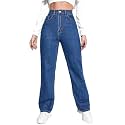 KOTTY Women39s High Rise Solid Regular Jeans