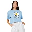 KOTTY Women39s Letter Print Oversized Fit T-Shirt