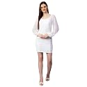 KOTTY Women39s Pleated Mid Thigh Length Dashing