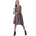 KOTTY Women39s Polyester Blend Fit and Flare