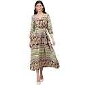 KOTTY Women39s Polyester Blend Fit and Flare