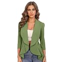KOTTY Women39s Lightweight Open Front Blazer 