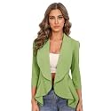 KOTTY Women39s Lightweight Open Front Blazer 