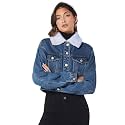 KOTTY Women39s Solid Alexis Blue Long Sleeve