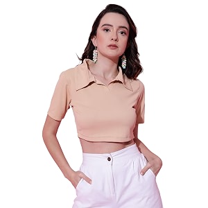 KOTTY Womens Solid Fitted Fashion Vest