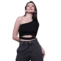 KOTTY Women39s Solid Fitted Fashion Vest