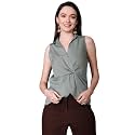 KOTTY Women39s Solid Fitted Fashion Vest