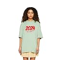 KOTTY Women39s Solid Oversized Fit T-Shirt