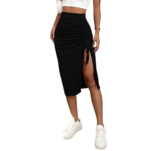 KOTTY Womens Solid and Printed Skirts -