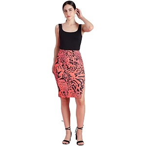 KOTTY Womens Solid and Printed Skirts -
