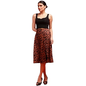 KOTTY Womens Solid and Printed Skirts -