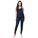 KOTTY Women's Solid Regular Fit Fashion Vest