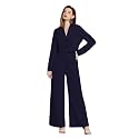 KOTTY Women's Solid Relaxed Fit Full Sleeve Co-ord Blazer and Trouser Set.