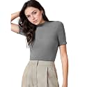 KOTTY Women Cotton Blend Solid Slim Fit Fashion Vest