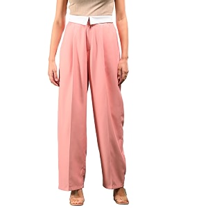KOTTY Womens Straight Casual Pants
