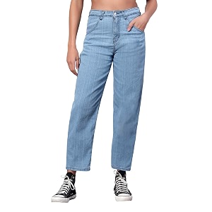 kotty slim straight fit jeans  high waist comfortable denim