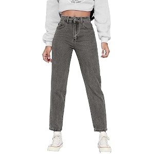 kotty women high rise straight jeans
