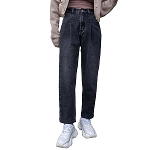 kotty slim straight fit jeans  high waist comfortable denim