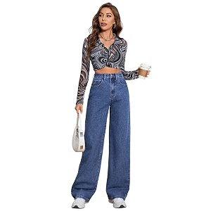 kotty womens jeans  trendy denim look  comfortable wear for women