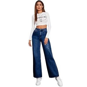 kotty womens denim jeans  modern casual style  comfortable wear