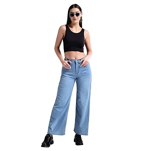 kotty womens jeans  flexible denim  comfortable casual wear