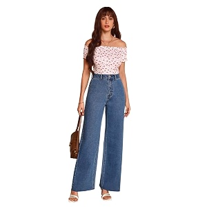 kotty womens jeans  comfortable denim wear  everyday casual styling
