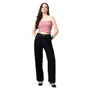 kotty womens denim jeans  lightweight fabric  comfortable everyday wear