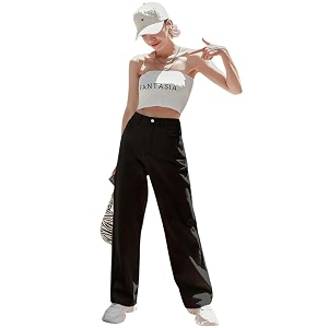kotty mid rise regular fit jeans  tailored straight leg look for women