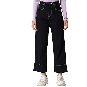 kotty slim straight fit jeans  high waist comfortable denim