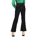 KOTTY Women's Flared Stretch Jeans – High Rise Fit with Soft Flexible Denim