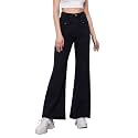 KOTTY Flare Bottom Jeans for Women – Stylish Slim Fit with Bell Shape Leg