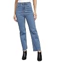 KOTTY Women's Relaxed Fit Solid Comfortable and Strechable Ankle Lengrh Jeans