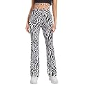 KOTTY Women39s Stylish Flared Printed Party Pants