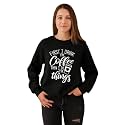 KOTTY Women Fleece Full Sleeve Crew Neck Pinted Sweatshirt