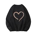 KOTTY Women Fleece Full Sleeve Crew Neck Pinted Sweatshirt
