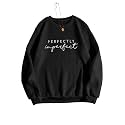 KOTTY Women Fleece Full Sleeve Crew Neck Pinted Sweatshirt