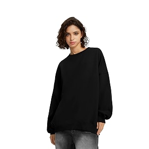 KOTTY Women Full Sleeve Round Neck Oversize