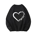 KOTTY Women Fleece Full Sleeve Crew Neck Pinted Sweatshirt